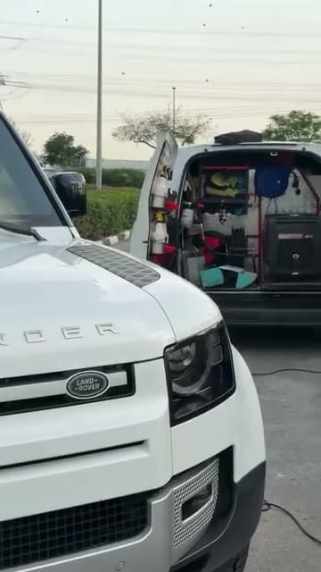 Land Rover Defender On-Site Detailing with Mobile Unit